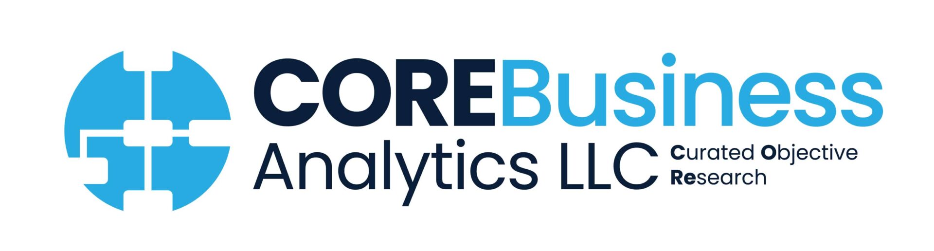 Core Business Analytics (CBA) Logo – White - CBA | Core Business Analytics